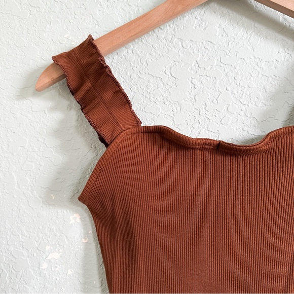 Francesca’s•Ayla•Brown Tank Bodysuit for Women•XL - Picture 2 of 6